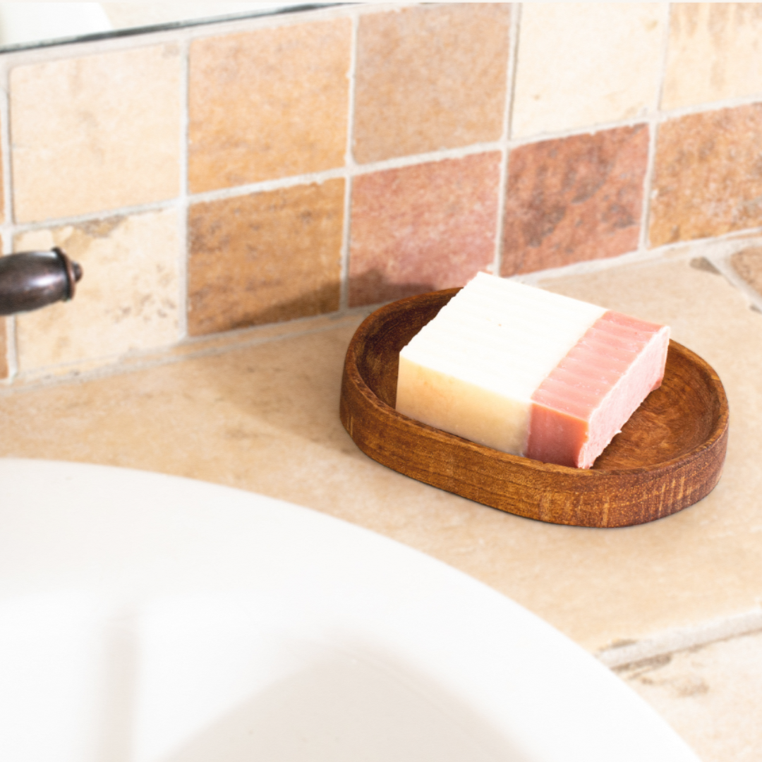 Handcrafted Spanish Cedar Soap Dish