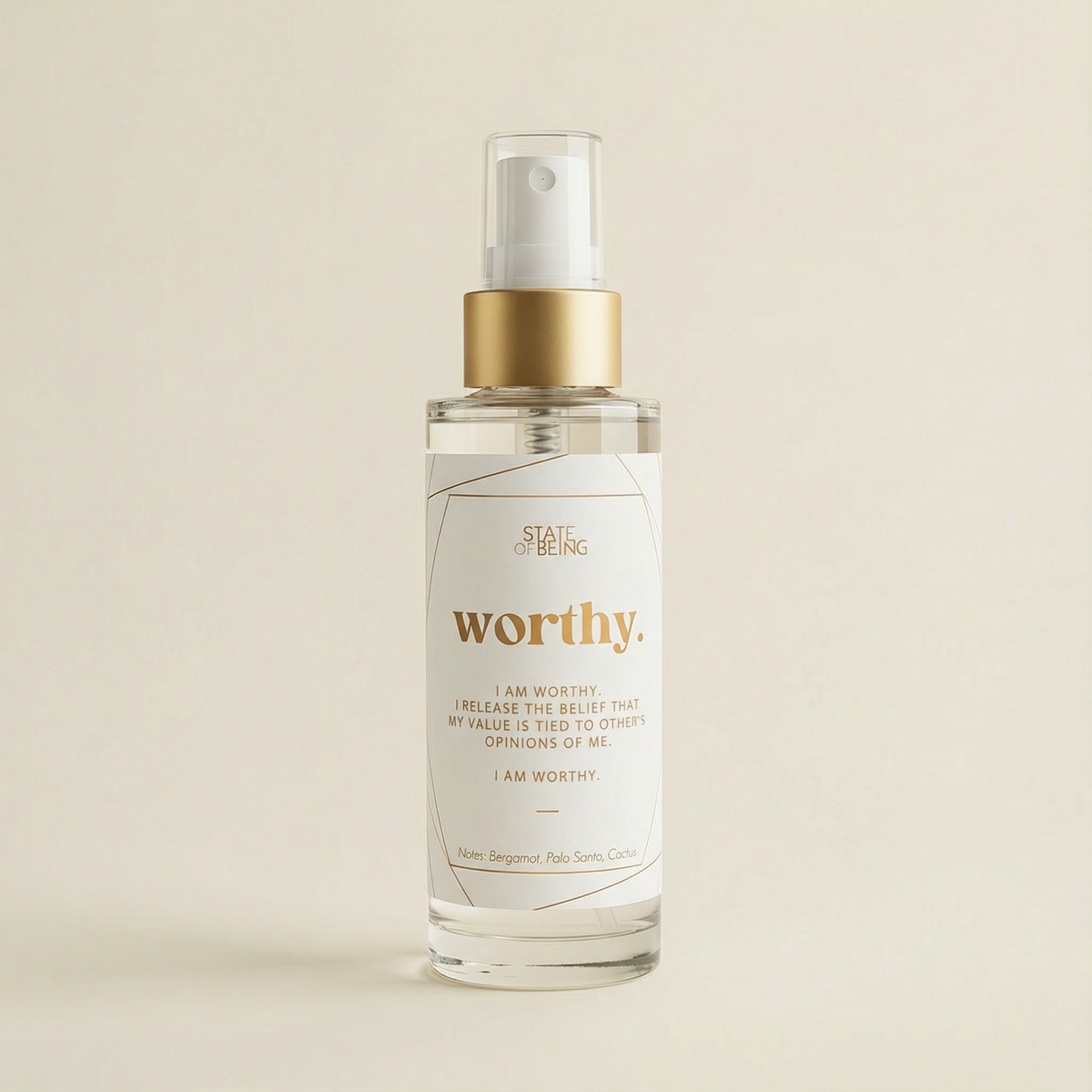 Worthy Room & Linen Spray – Palo Santo & Bergamot