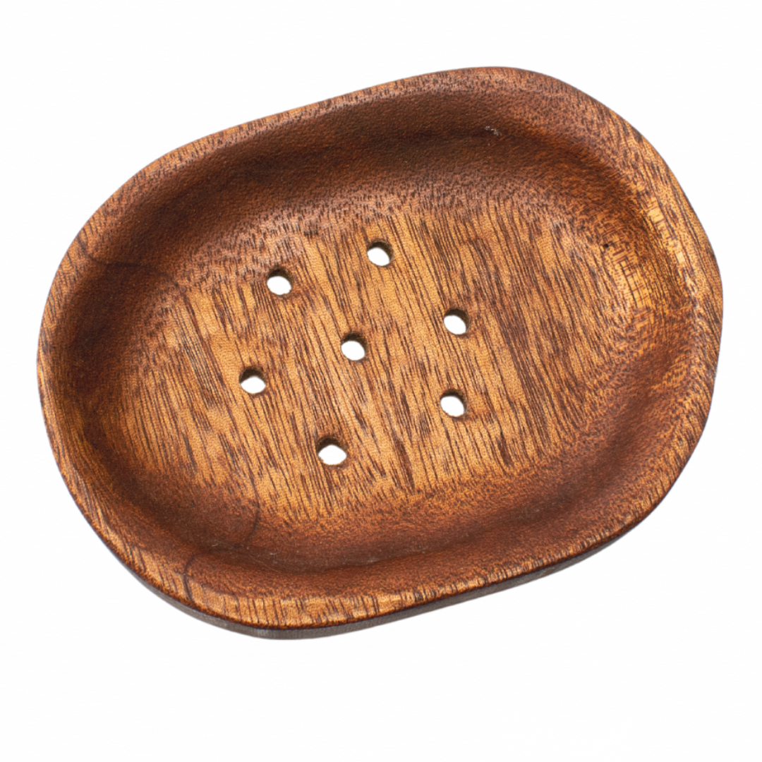 Handcrafted Mahogany Soap Dish