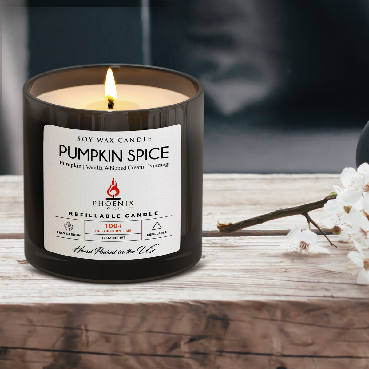 Pumpkin Spice Soy Candle-Making Kit with Jar